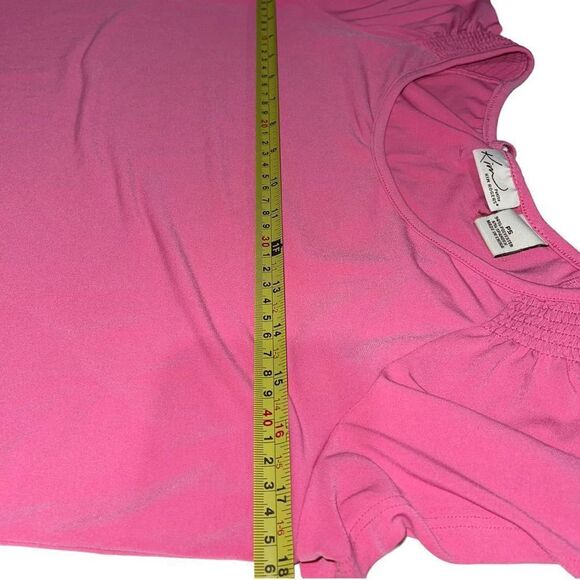 Kim Rogers Pink Blouse - Size Petite Small - Picture 4 of 5